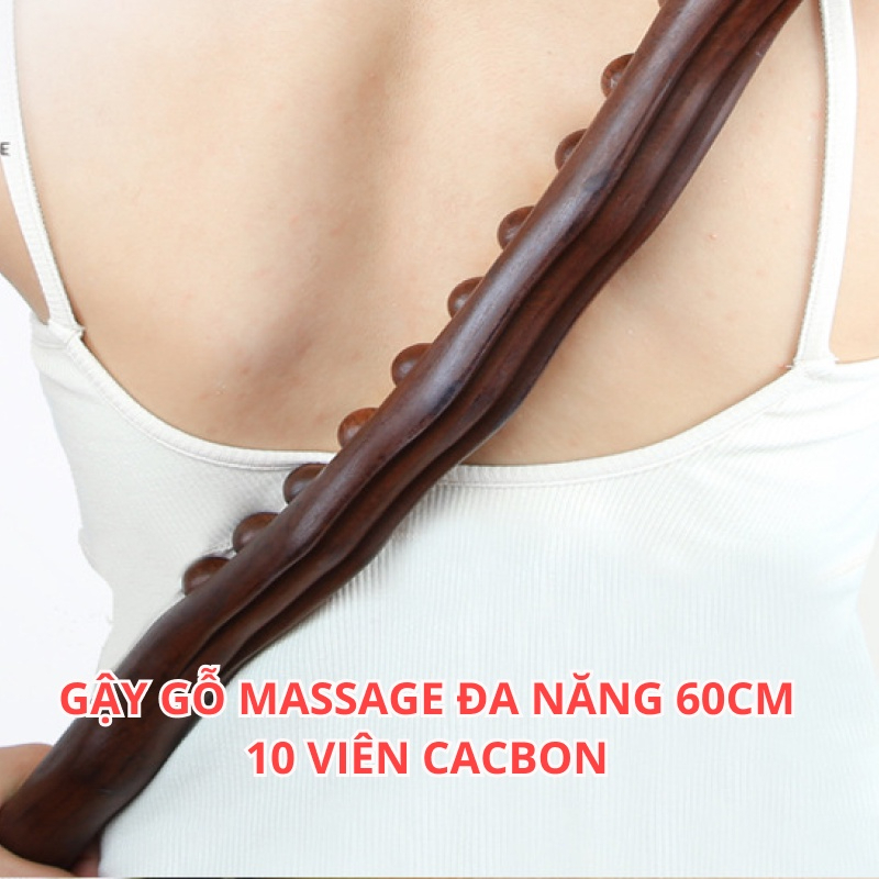 Gậy Gỗ Đánh Tan Mỡ Bụng, Gậy Massage Body Đả Thông Kinh Lạc, Gậy Gỗ Giảm Béo