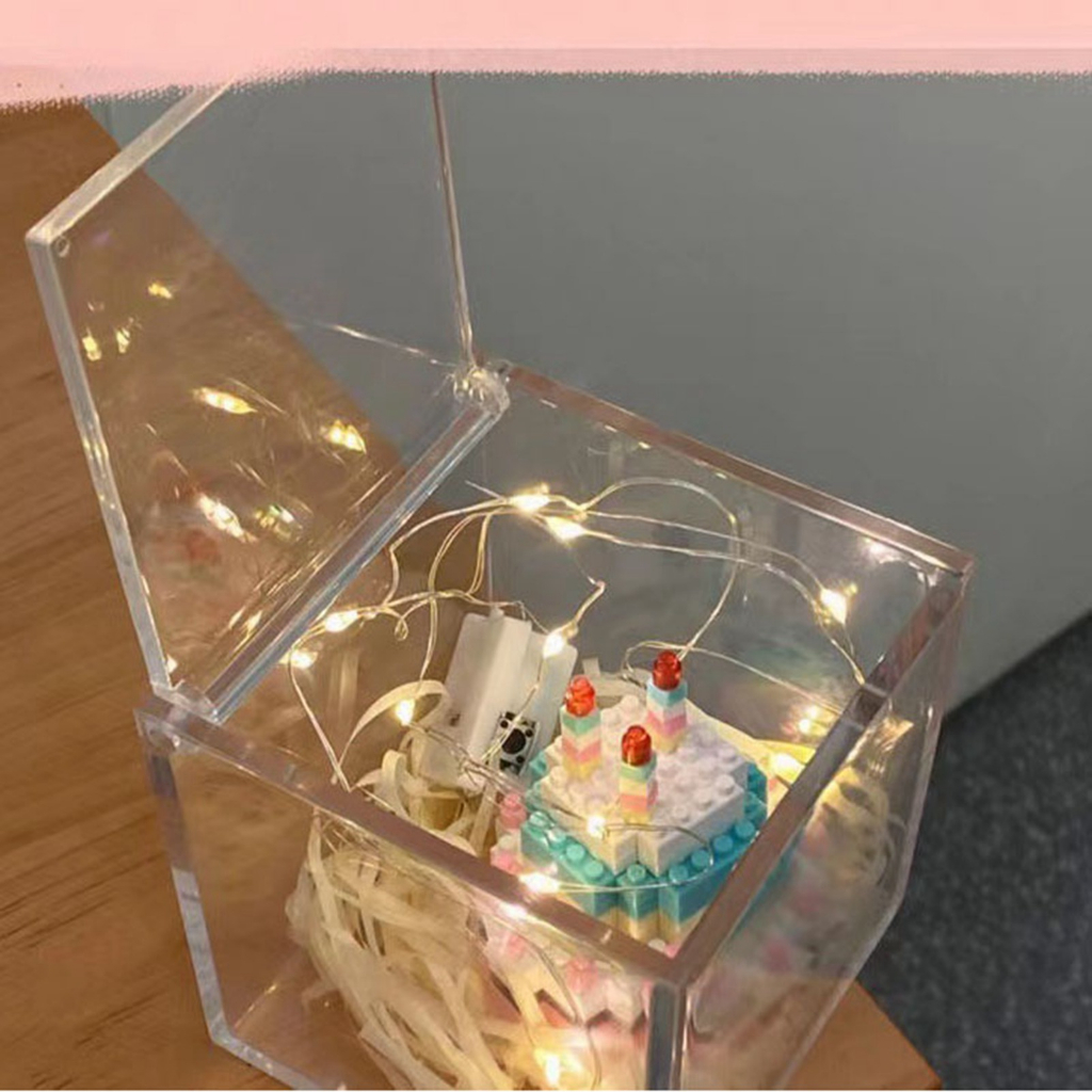 Bộ Đồ Chơi Xếp Hình Bánh Kem Sinh Nhật Mini Diy Sáng Tạo Cho Bé MARGIE A.