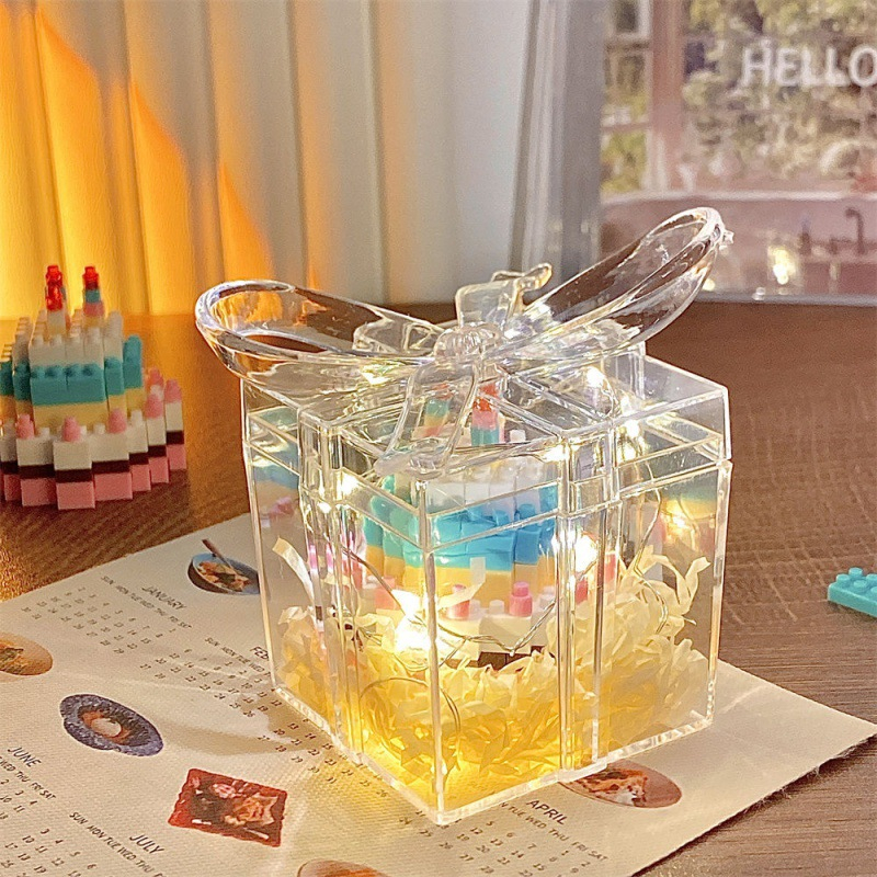 Bộ Đồ Chơi Xếp Hình Bánh Kem Sinh Nhật Mini Diy Sáng Tạo Cho Bé MARGIE A.