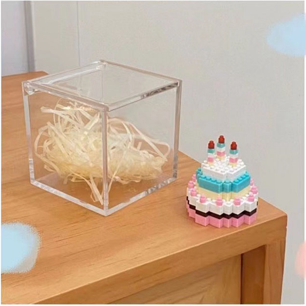 Bộ Đồ Chơi Xếp Hình Bánh Kem Sinh Nhật Mini Diy Sáng Tạo Cho Bé MARGIE A.