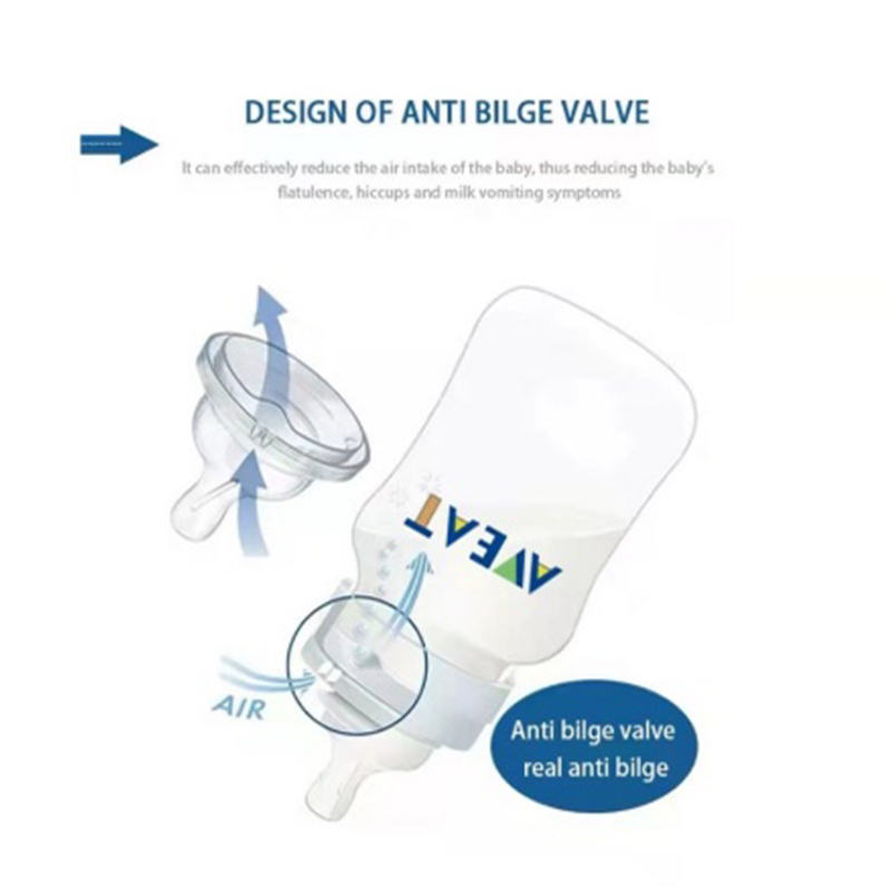 Bình Sữa Silicone Tự Nhiên Cho Bé Sơ Sinh 9oz / 4oz