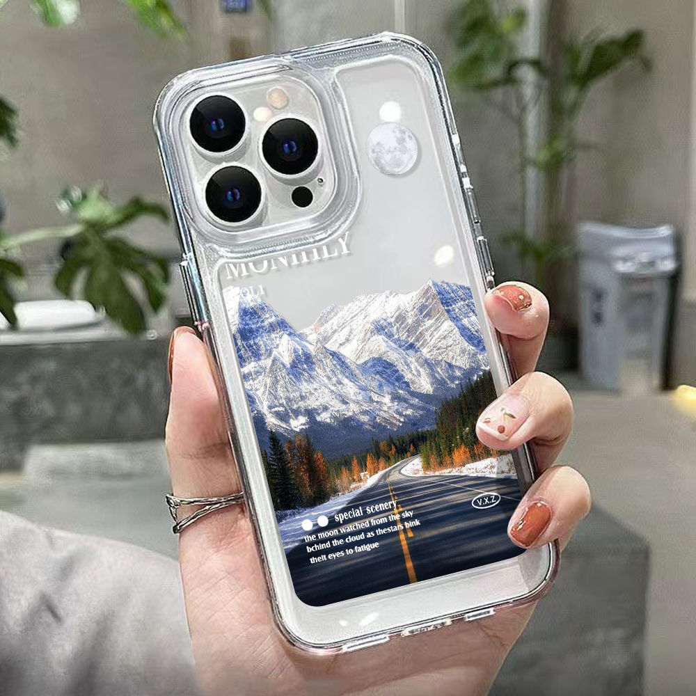 Ốp Điện Thoại TPU Mềm Trong Suốt Chống Sốc Cho Iphone 14 Plus 13 Pro Max 12 Mini 11 X Xs Xr 8 7