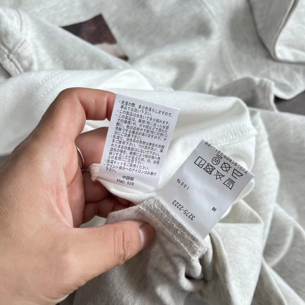 L.l. L.l. L.l. Áo Thun Tay Ngắn In Hình Động Vật Hạt Đậu x BEAMS Phong Cách Nhật Bản Thời Trang Cho Nam Và Nữ