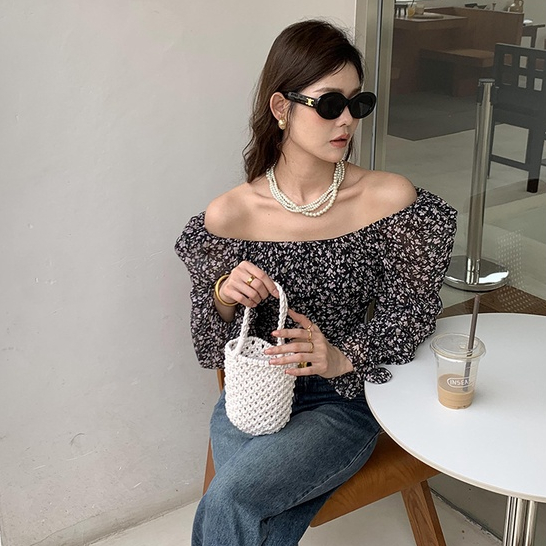 Túi Xách Lưới Đan Tay Phong Cách Mới Cho Nữ