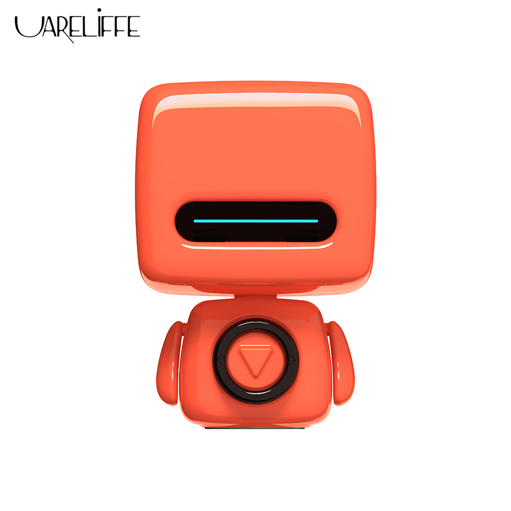 Loa Bluetooth 5.0 di động Uareliffe có Mic Hỗ trợ rảnh tay Hình dạng Robot dễ thương Selfie không dây Điều khiển từ xa Loa nhạc thông minh Mini