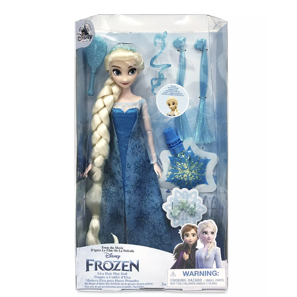 Disney Frozen Elsa Fashion Hair Play Doll Búp Bê Công Chúa Elsa Trong Phim Hoạt Hình Disney