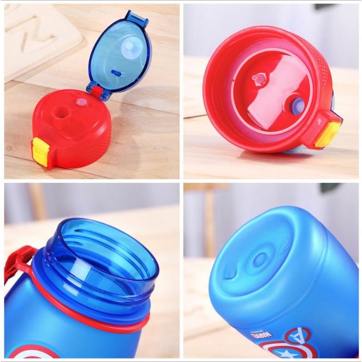 Bình nước Disney chính hãng cho bé yêu 390ml nhựa Tritan rất xinh kèm dây treo