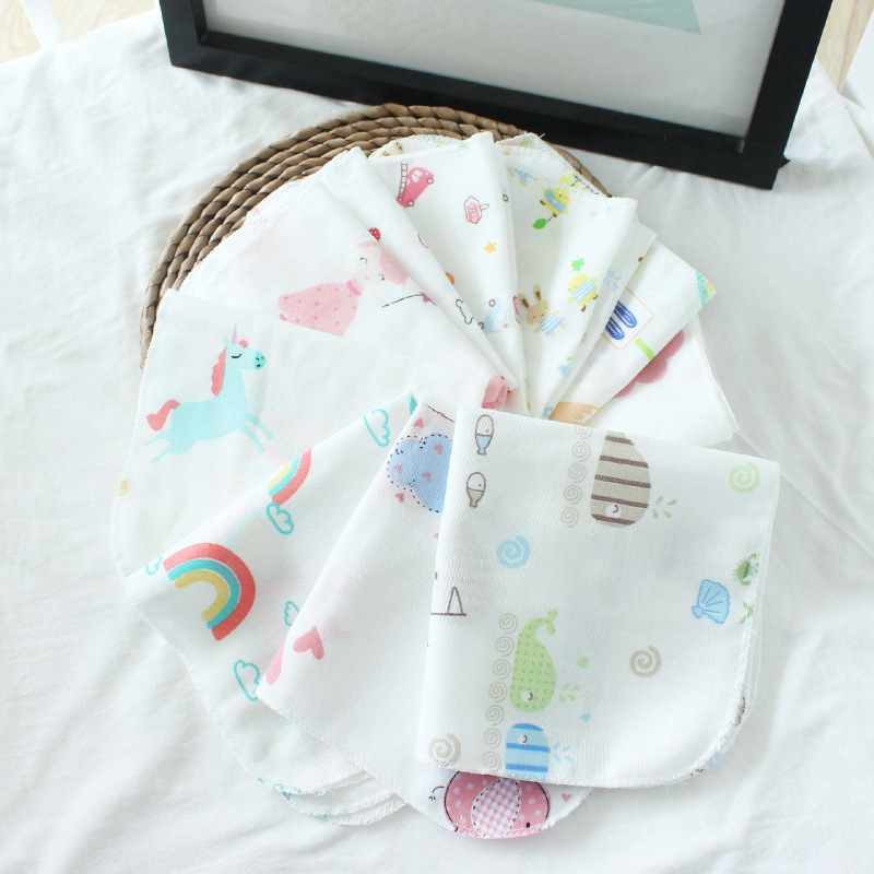 ✨ Babyzone ✨ Yếm Cotton Hình Tam Giác Dễ Thương Cho Bé
