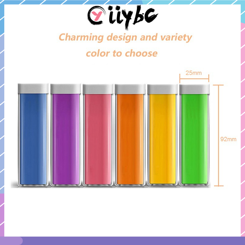 Pin Sạc Dự Phòng 3000mAh Nhiều Màu Sắc Thời Trang Cho Samsung / Xiaomi / oppo / vivo