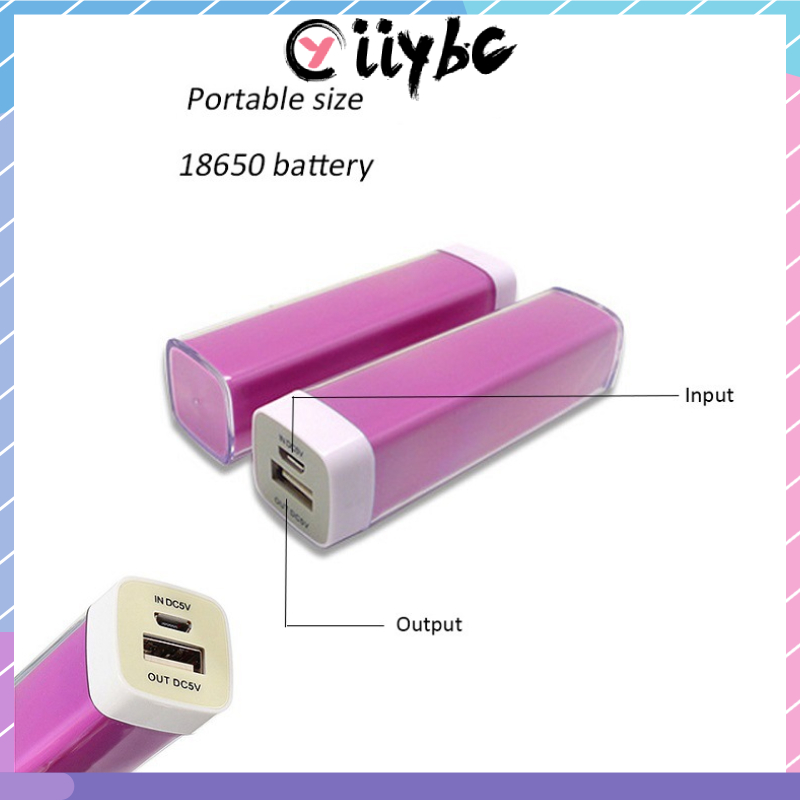 Pin Sạc Dự Phòng 3000mAh Nhiều Màu Sắc Thời Trang Cho Samsung / Xiaomi / oppo / vivo