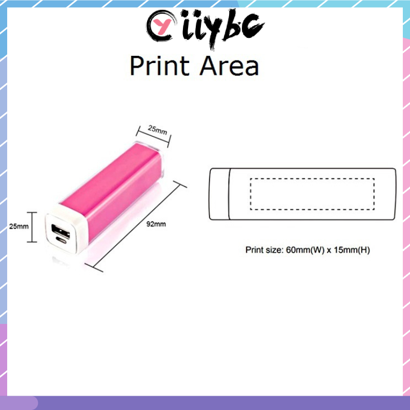Pin Sạc Dự Phòng 3000mAh Nhiều Màu Sắc Thời Trang Cho Samsung / Xiaomi / oppo / vivo