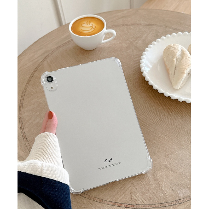 Ốp Máy Tính Bảng Silicon Mềm Trong Suốt Cho iPad 10th 10.9 Air 4 5 Air 3 Pro 10.5 Air 1 2 9.7 2017 2018 Pro 11 2022 M2 2021