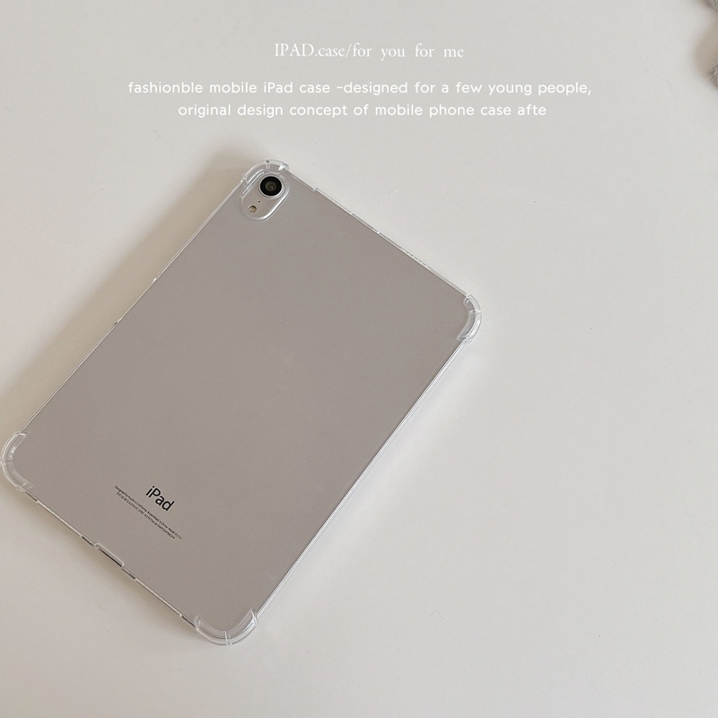 Ốp Máy Tính Bảng Silicon Mềm Trong Suốt Cho iPad 10th 10.9 Air 4 5 Air 3 Pro 10.5 Air 1 2 9.7 2017 2018 Pro 11 2022 M2 2021