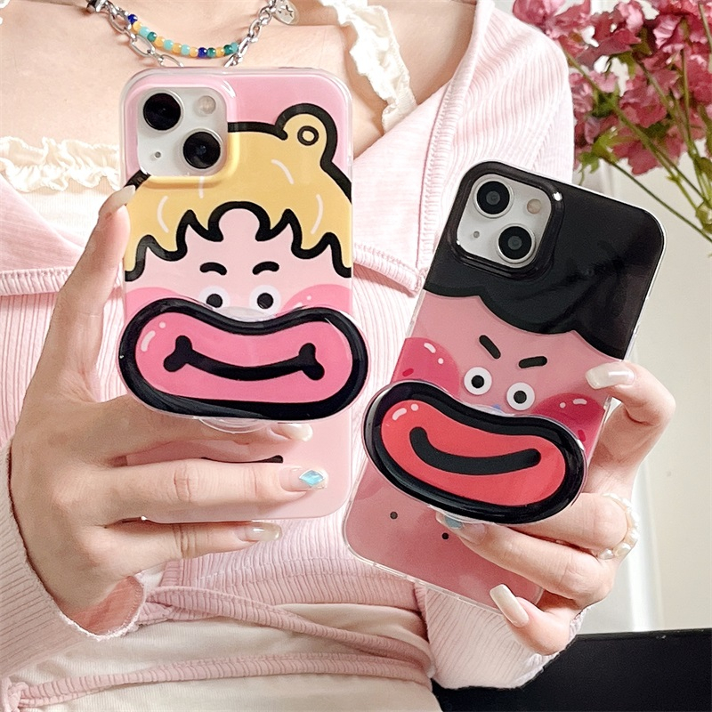 Ốp Điện Thoại IMD Hai Mặt Hình Bé Trai / Bé Gái Cho iPhone 11 / iPhone 14 Pro Max / iPhone 12 / iPhone 13