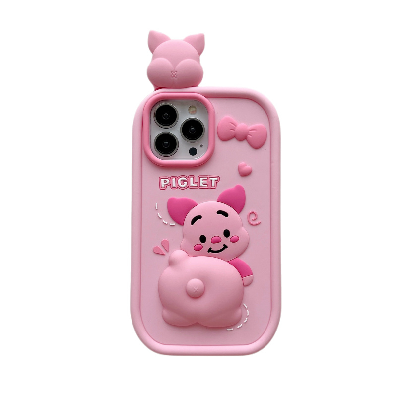 Ốp Lưng Heo Con Dễ Thương Nhiều Mẫu Mã Cho Điện Thoại iphone 14 13 12 11 pro max
