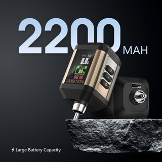 Ambition Korall Pin 2200mah Tần Số Cao RCA Cho Máy Xăm