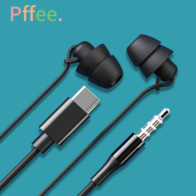 Tai nghe nhét tai PFFEE giắc 3.5mm chống ồn âm thanh siêu trầm