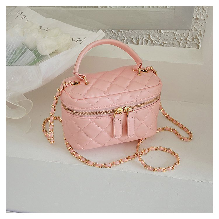 Túi Đeo Vai Đính Đá Phối Dây Xích Dễ Phối Đồ Thời Trang