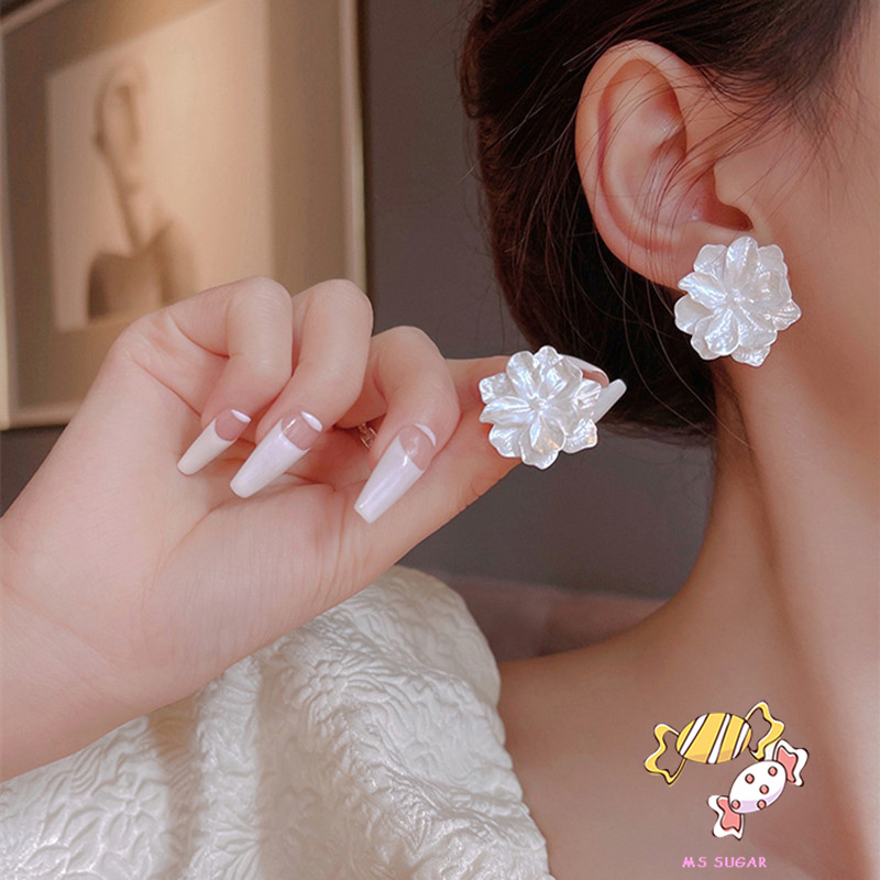 YADORNOS Khuyên Tai Hình Hoa Không Gây Dị Ứng Phong Cách Boho