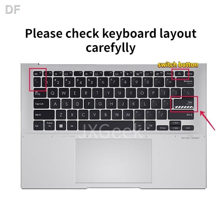 ✨Phim TPU Bảo Vệ Bàn Phím Cho ASUS Vivobook Pro 14X OLED N7401Z 14 K3402Zp3402Z T3402Z