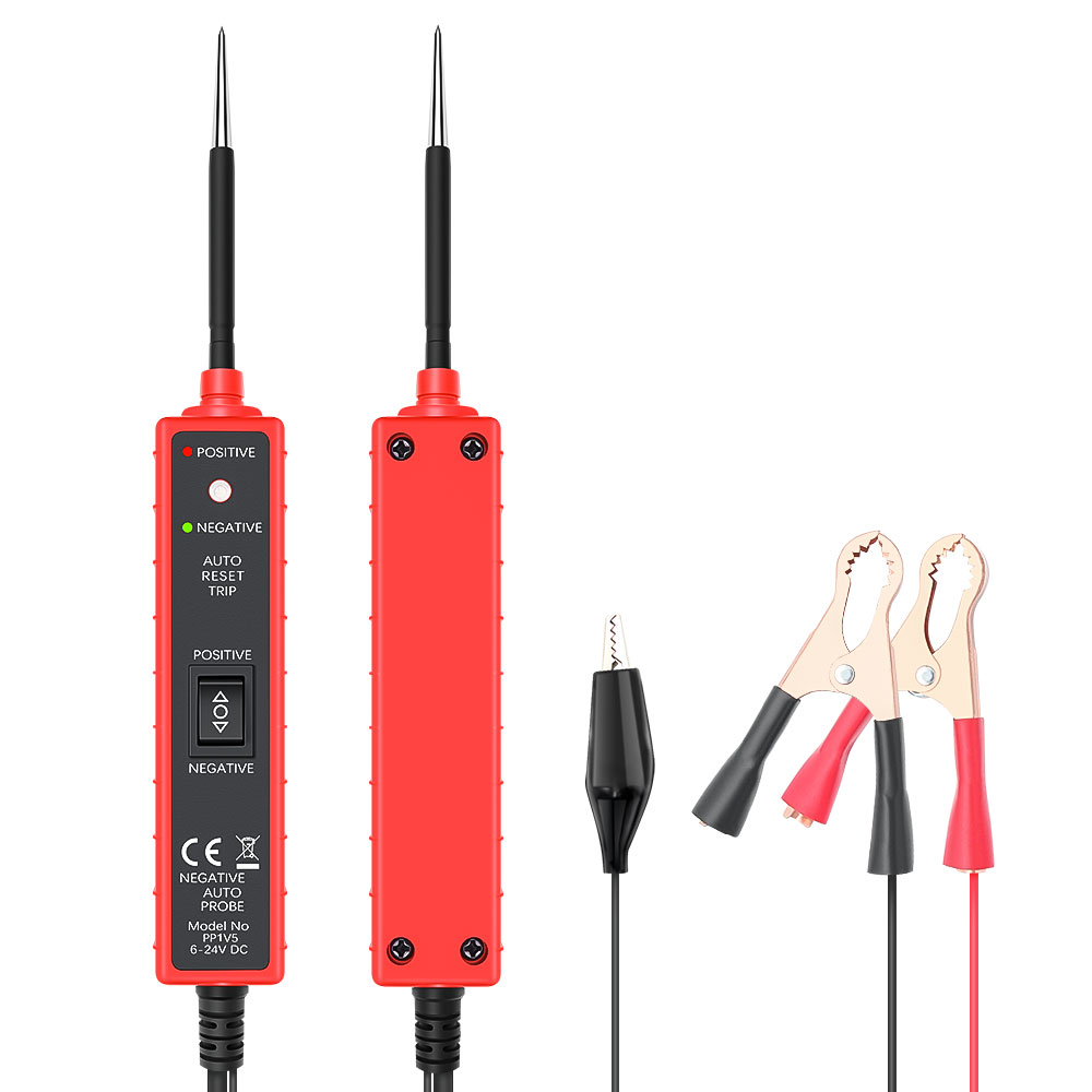 Bút Thử Điện 6-24V P50 DC Sang AC Cho Xe Hơi, Xe Máy