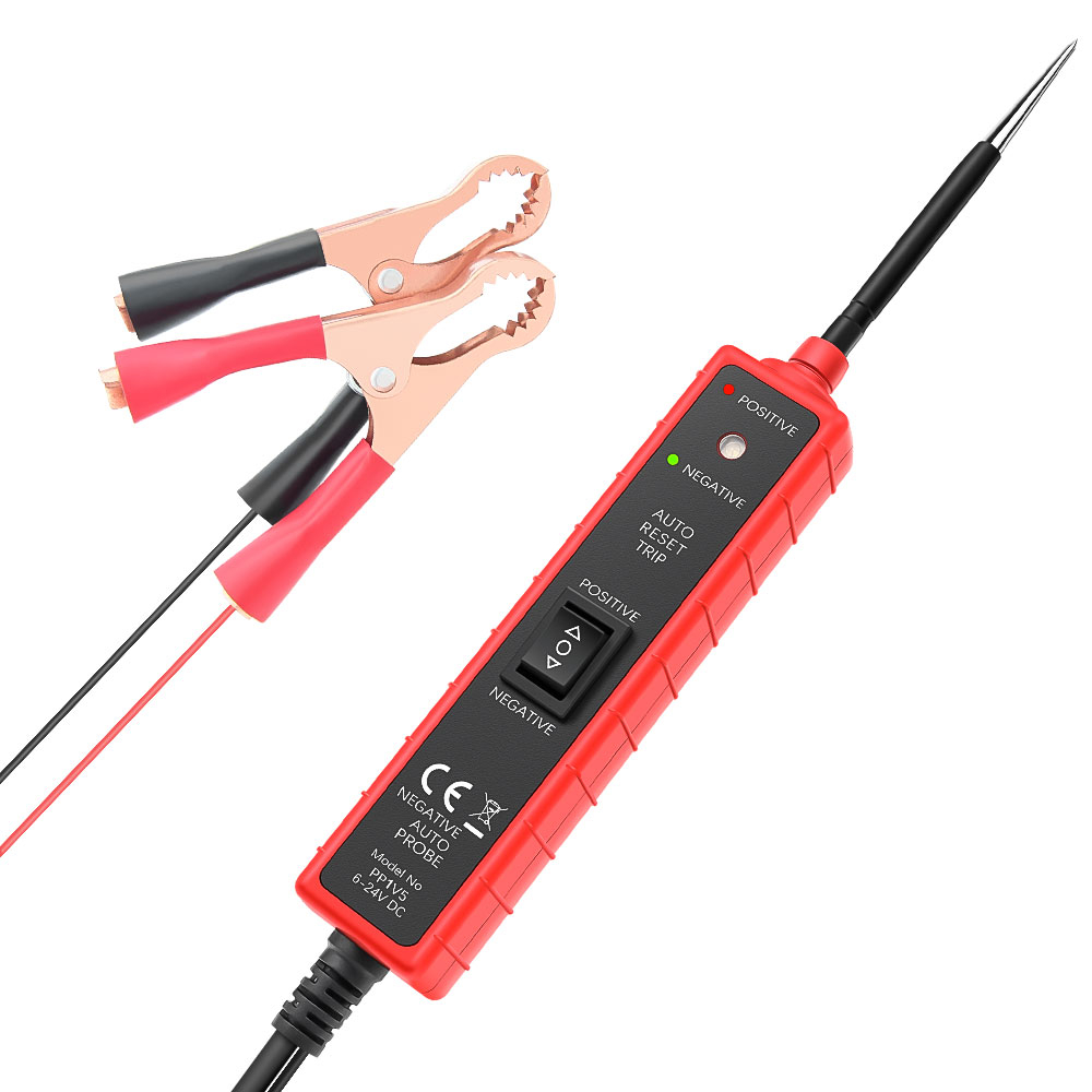 Bút Thử Điện 6-24V P50 DC Sang AC Cho Xe Hơi, Xe Máy