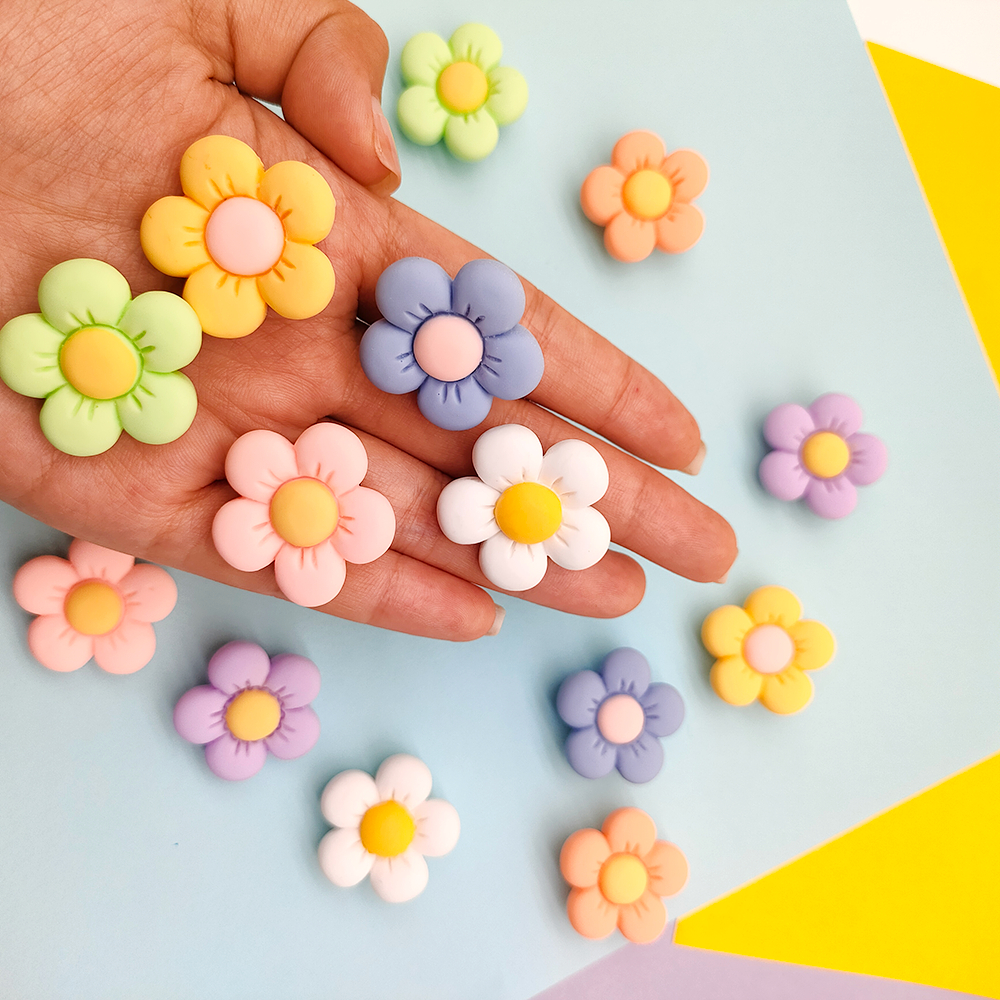 1 Ghim Cài Xăng đan Hình Hoa Croc JIBZ Chính Hãng Thích Hợp Làm Quà Tặng Cho Bạn Gái