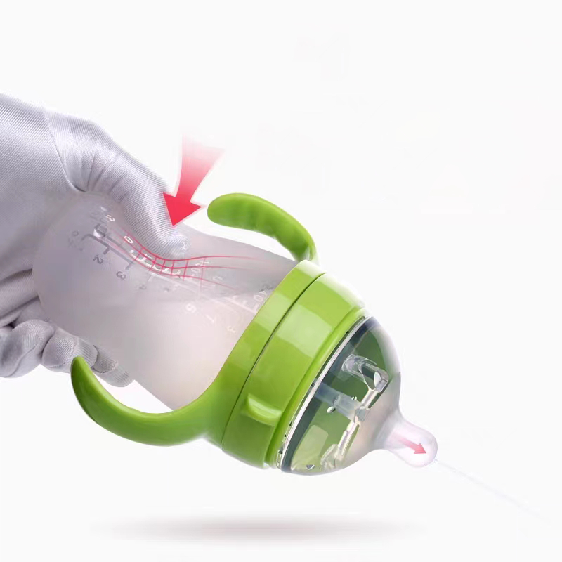 Bình Sữa silicone Mô Phỏng Cho Mẹ Và Bé Sơ Sinh