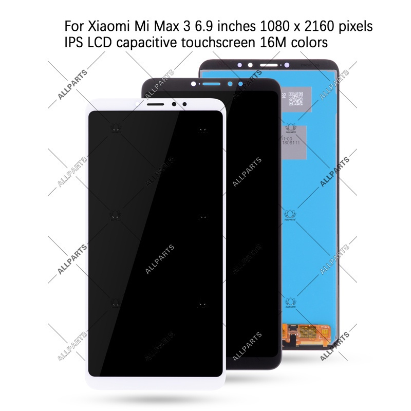 Màn hình zin điện thoại ALLPARTS liền khung thay thế cho XIAOMI Mi Max 3 MAX3