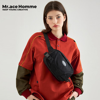 Mracehomme Túi Đeo Chéo Ngực Phong Cách Cá Tính Thời Trang Thường Ngày Cho Nam