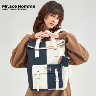 MR. ACE HOMME Class Time Series Bag Ba Lô Đi Học 14inch Cao Cấp Thời Trang Laptop Backpack