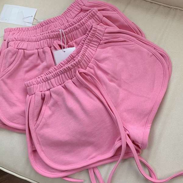 Jiashucheng Quần Short Thể Thao Dáng Rộng Thoải Mái Thời Trang Mùa Hè Cho Nữ