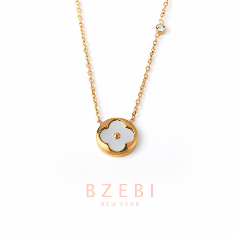Vòng cổ Mạ Vàng 18K Đính Đá Zircon 145n