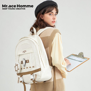 MR. ACE HOMME Schoolbag Balo Du Lịch Chống Thấm Nước Họa Tiết Thỏ Dễ Thương Phong Cách Nhật Bản Cho Nữ