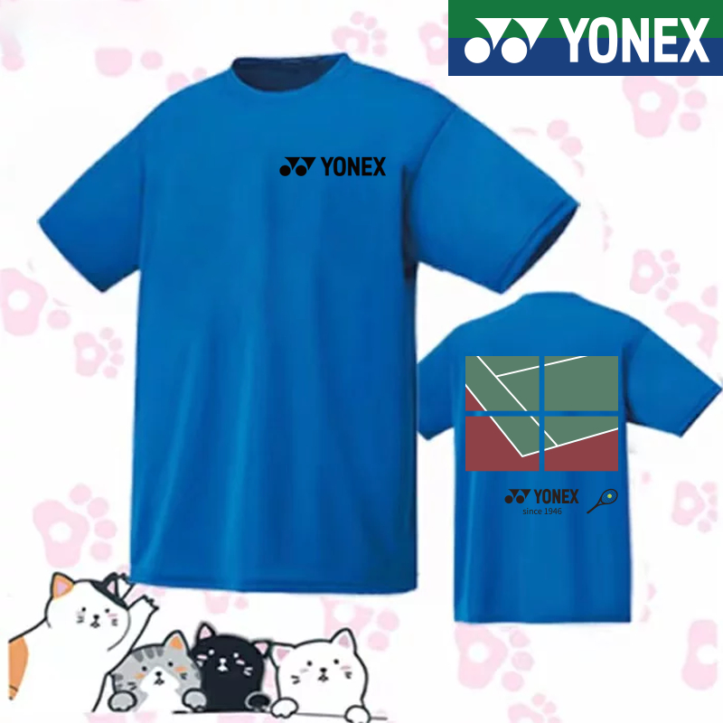 Áo Thun Thể Thao Cầu Lông Yonex 2023 Tay Ngắn Mau Khô Cho Nam Và Nữ