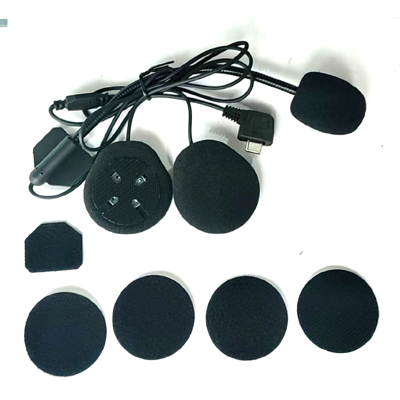 Bộ Tai Nghe Bluetooth Hysnox HY-1001 HY-02 Có Kẹp Gắn Mũ Bảo Hiểm