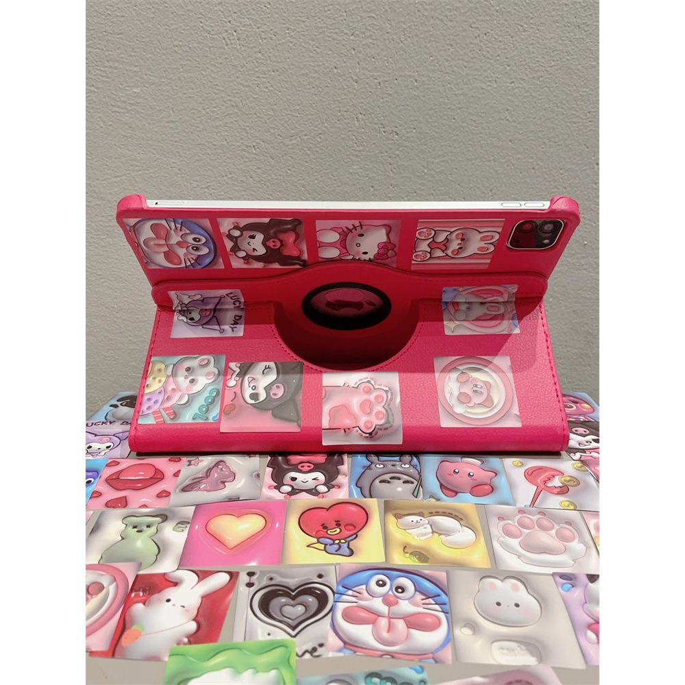 Ốp Máy Tính Bảng In Thỏ Hoạt Hình Chống Rơi Vỡ Cho iPad 10 2019 2020 10.2 Pro11 inch 9.7 Air2 3 4 5 mini6 5 4