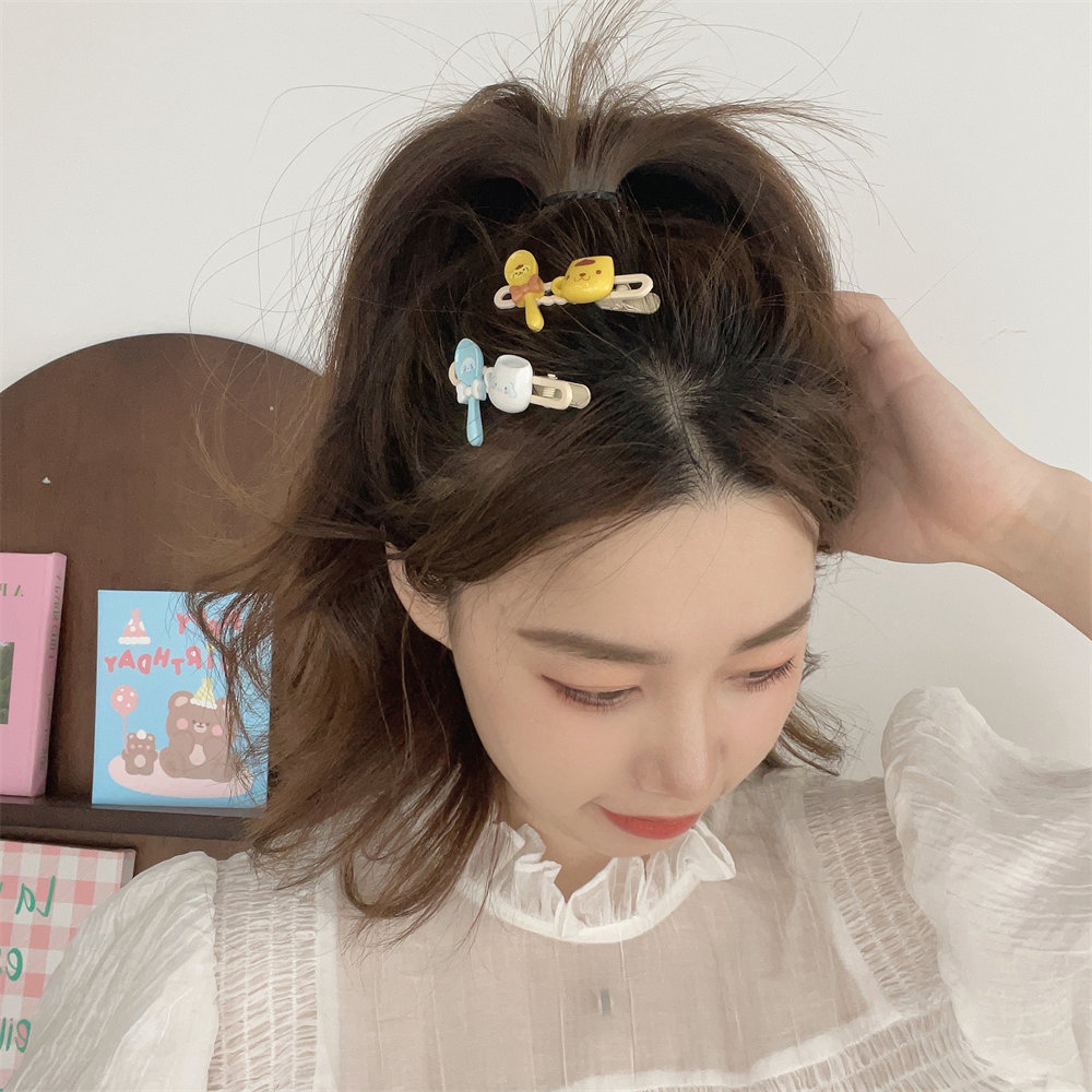 Kẹp Tóc Hoạt Hình Dễ Thương Cho Nữ