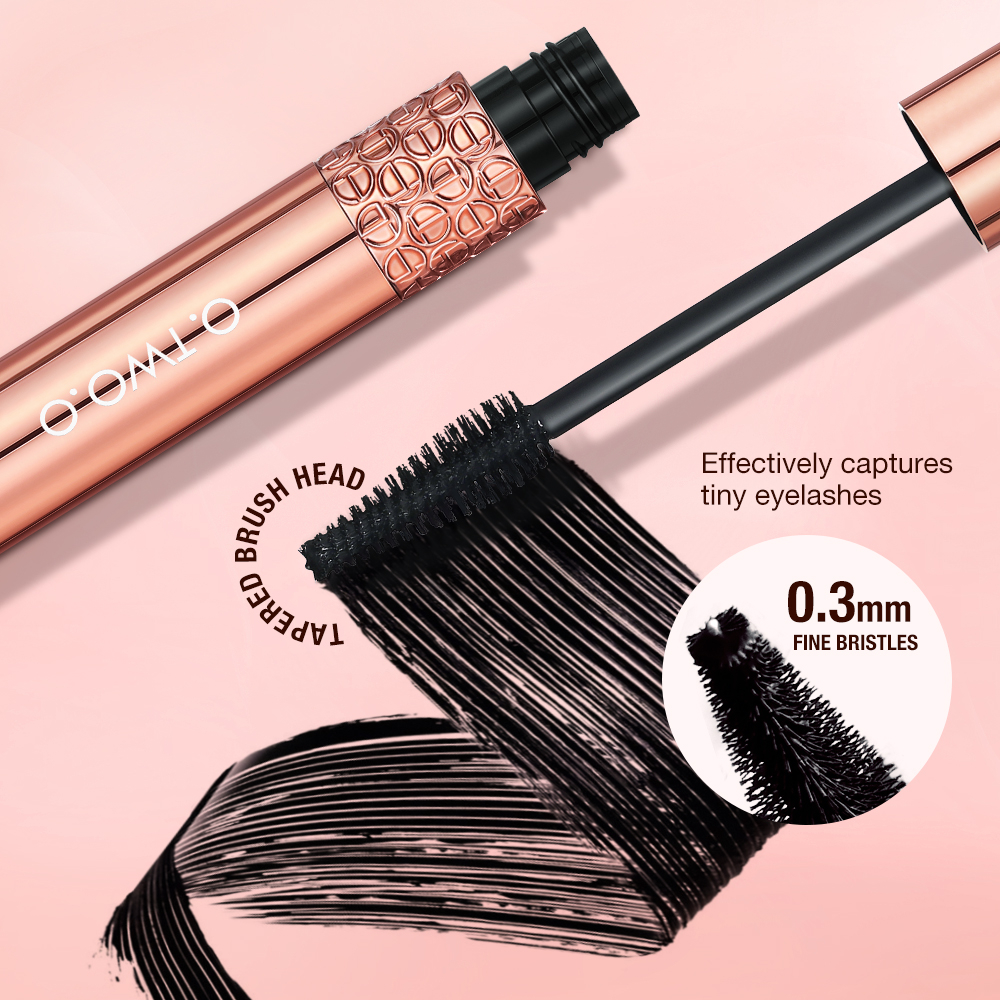 Mascara O.TWO.O Chống Nước Chống Nhòe Lâu Phai Cho Hàng Mi Dày Và Cong Vút