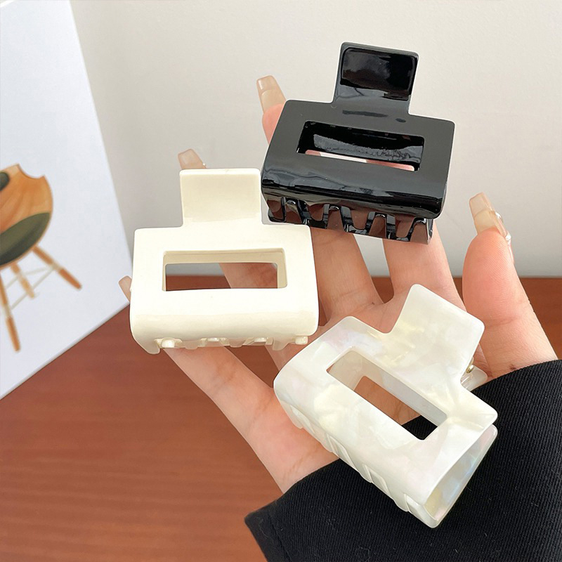 Kẹp Tóc Nhỏ Hình Vuông Đơn Giản Thời Trang Hàn Quốc Cho Nữ