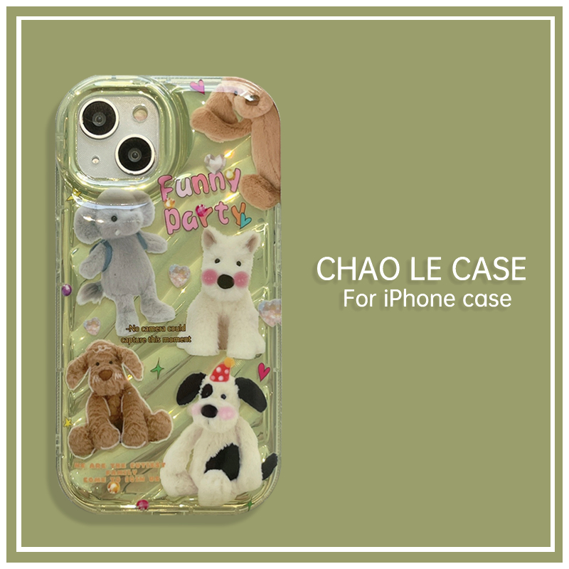 Ốp Lưng Điện Thoại Màu Xanh Lá Chống Sốc Cho Iphone 14 Pro 13 Pro Max Khung TPU Chống Vỡ iPhone 12 Pro 11 Twill Doll Case