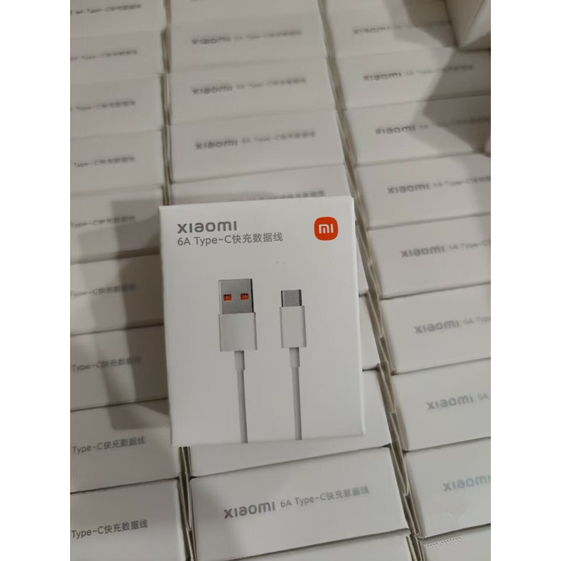 Cáp sạc Xiaomi 6A gốc Redmi 120W USB Type C Cáp sạc nhanh cho Xiaomi 11T pro/12pro Cáp dữ liệu tương thích 67W/65W/55W/33W