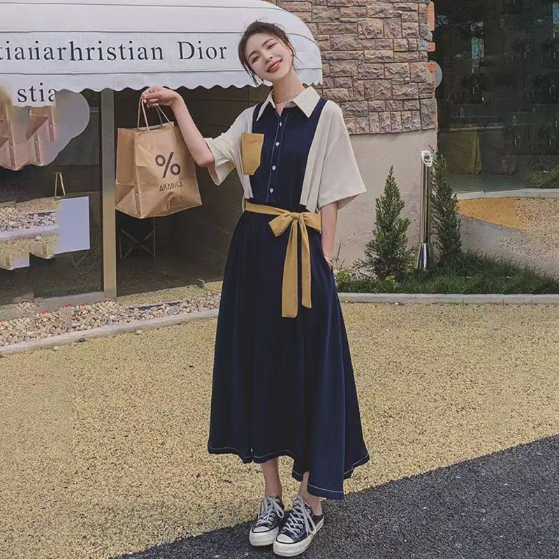 Đầm Sơ Mi Dáng Dài Rộng Thiết Kế Mới Thời Trang Dành Cho 2022