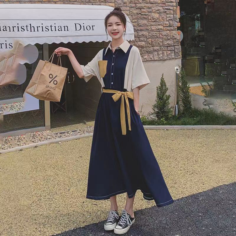 Đầm Sơ Mi Dáng Dài Rộng Thiết Kế Mới Thời Trang Dành Cho 2022