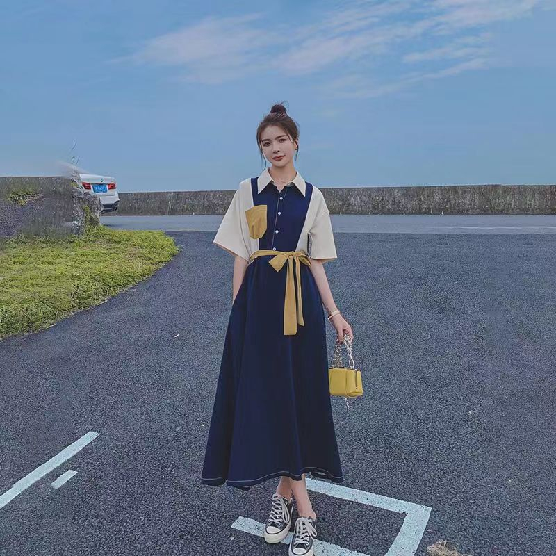 Đầm Sơ Mi Dáng Dài Rộng Thiết Kế Mới Thời Trang Dành Cho 2022