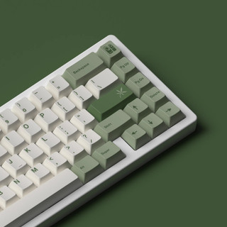 【JKDK】 bamboo forest keycaps cherry profile Dye-sublimation customized 68 84 87 96 104 keyboard keycap