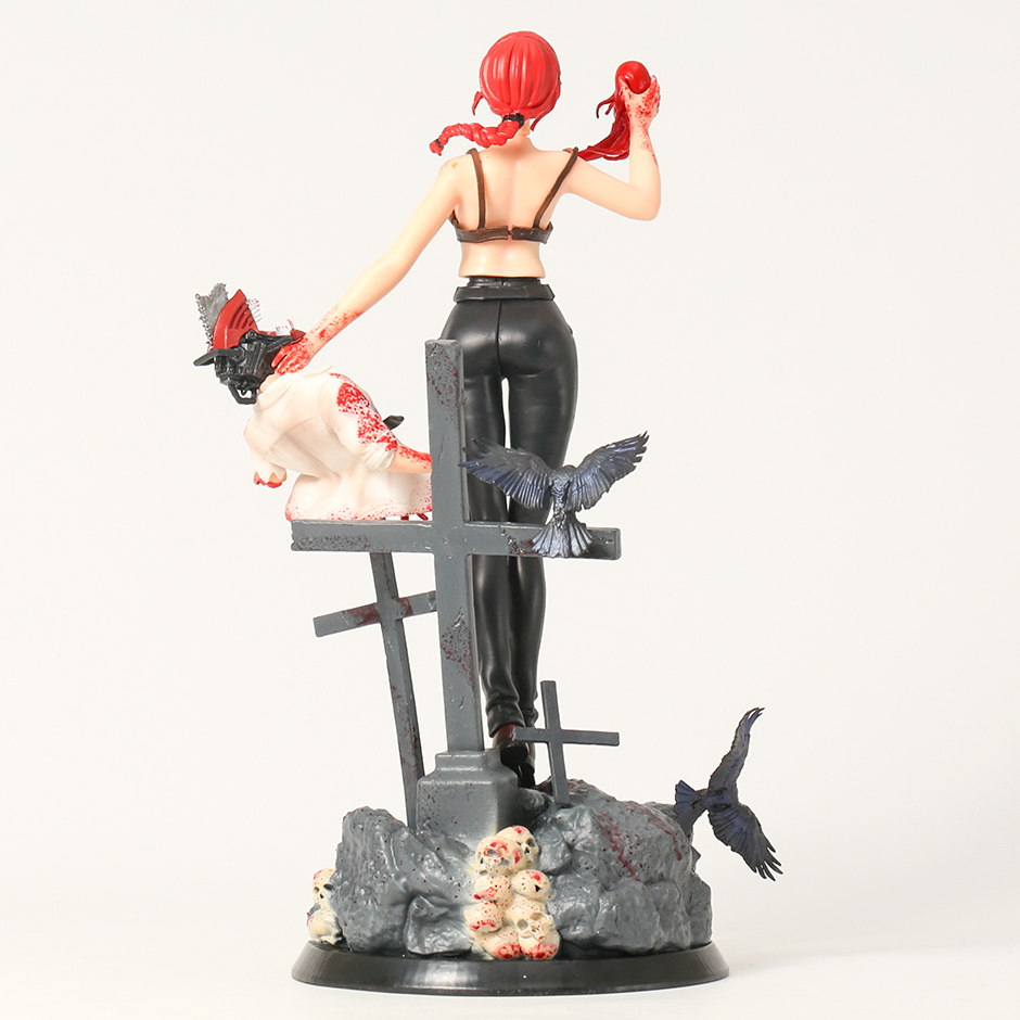 Mô Hình Nhân Vật Chainsaw Man Makima 35cm Chân Thật