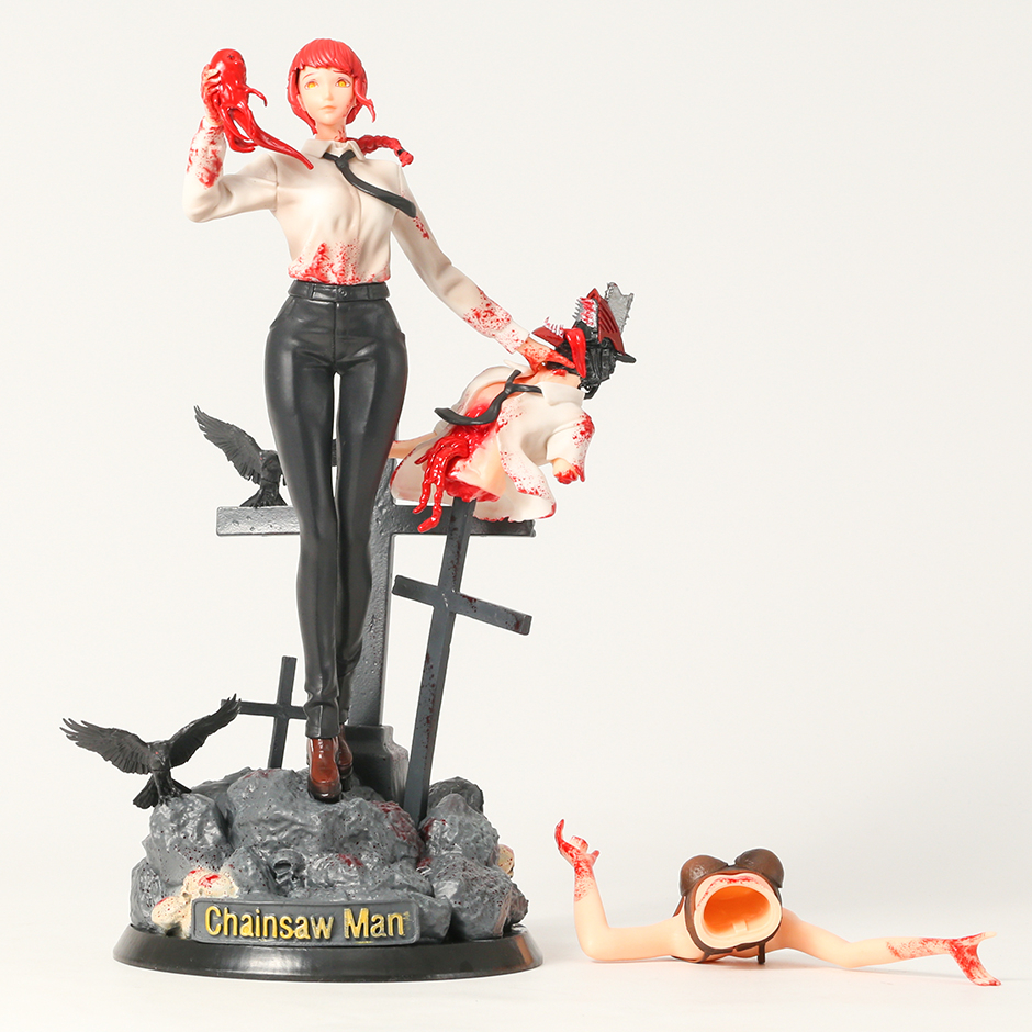 Mô Hình Nhân Vật Chainsaw Man Makima 35cm Chân Thật