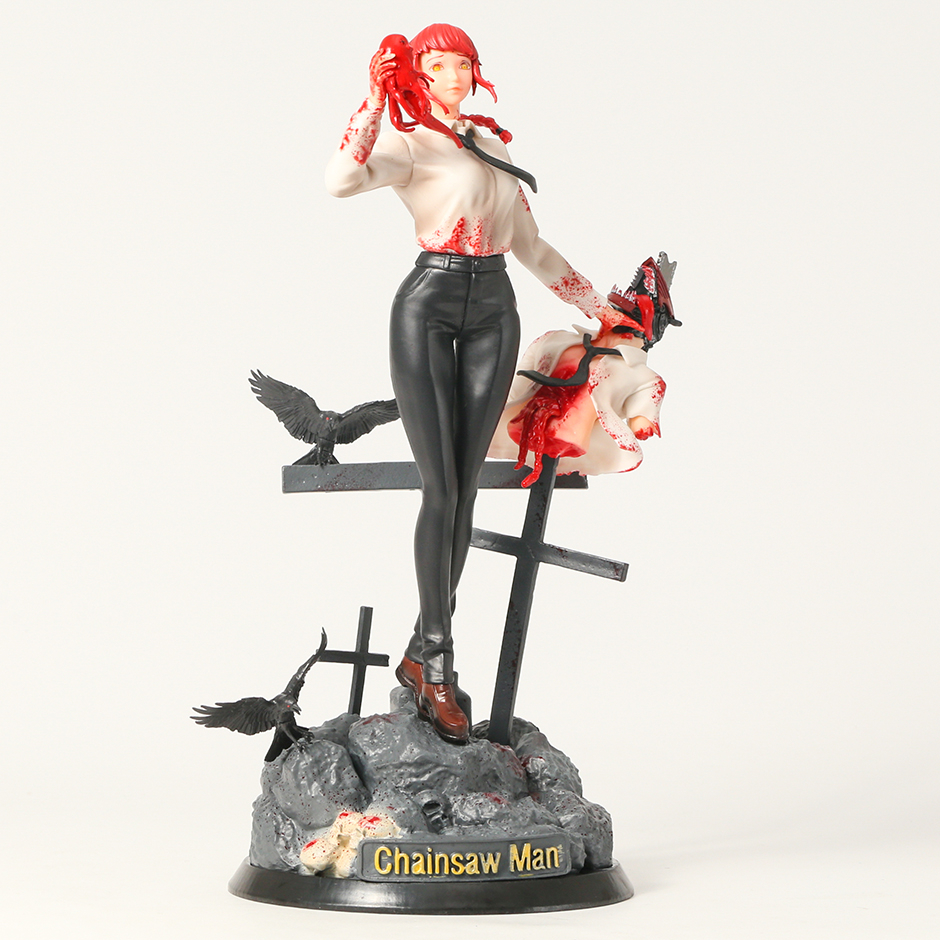 Mô Hình Nhân Vật Chainsaw Man Makima 35cm Chân Thật
