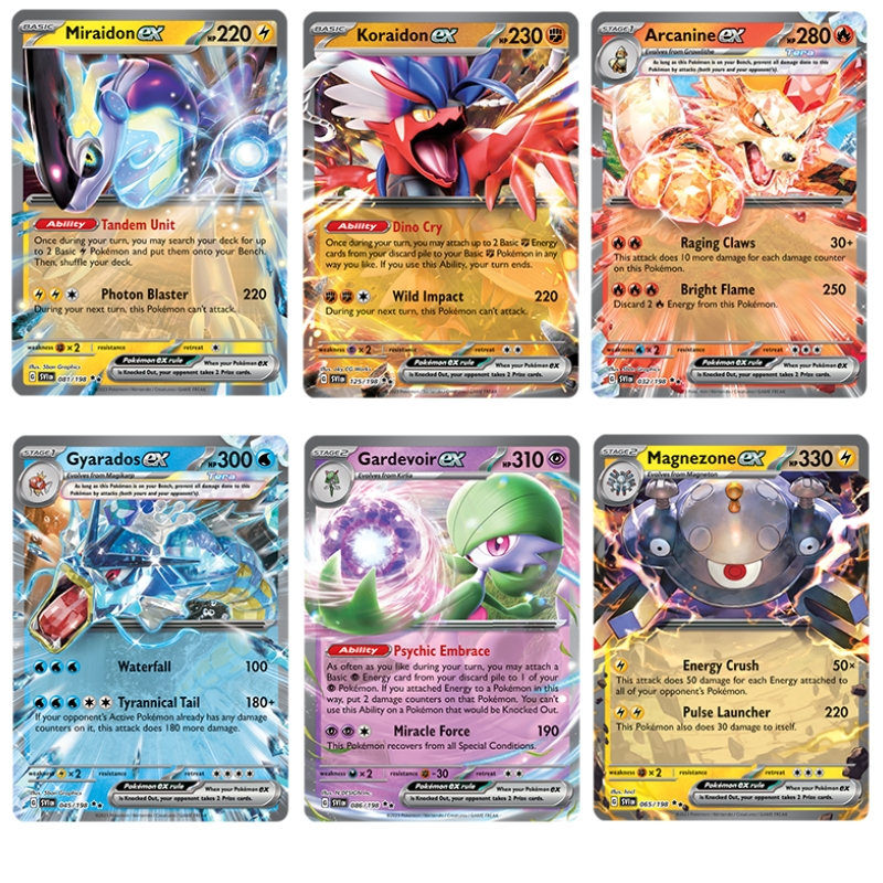 40 Pokemon thẻ Scarlet&Violet tăng cường gói Pokemon TCG